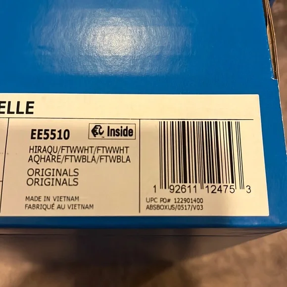 Adidas Gazelle Shoes Sneakers new EE5510 Hi-Res Aqua white Men’s Size 11
